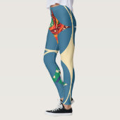 ストライドinスタイル:レギンスコレクション レギンス (左)