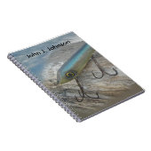 ストライパーのXpertの波のSlapperの旧式な魚釣りの魅惑 ノートブック (右側)