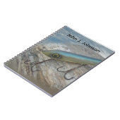 ストライパーのXpertの波のSlapperの旧式な魚釣りの魅惑 ノートブック (左側)