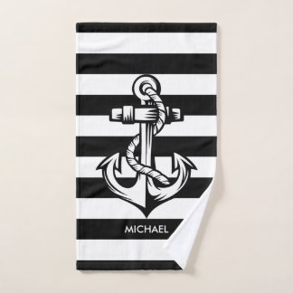 ストライプいかり バスタオルセット