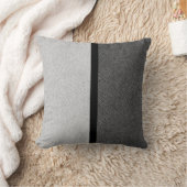 ストライプとの同世代の人2の調子粗かったデザイン クッション (ブランケット)