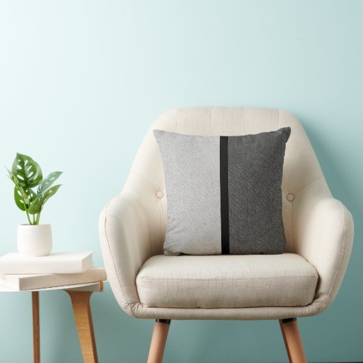 ストライプとの同世代の人2の調子粗かったデザイン クッション (椅子)