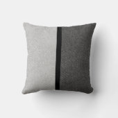 ストライプとの同世代の人2の調子粗かったデザイン クッション (裏面)