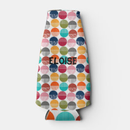 ストライプとソリッド ボトルクーラー