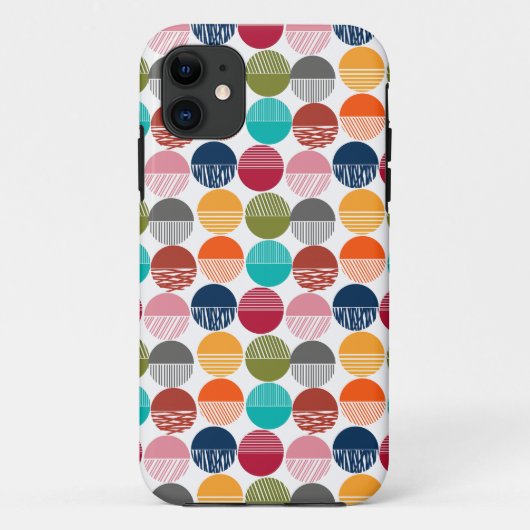 ストライプとソリッド Case-Mate iPhoneケース (裏面)