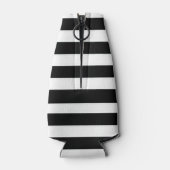 ストライプと牡丹パーソナライズされたボトルクール ボトルクーラー (裏面)