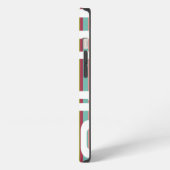ストライプと長方形  iPhoneケース (左側面)