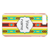 ストライプなひし形および他の形 Case-Mate iPhoneケース (裏面(横))