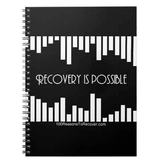 ストライプなノート ノートブック (正面)