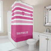 ストライプなパターンカスタムなシャワー・カーテン シャワーカーテン (インサイチュ)