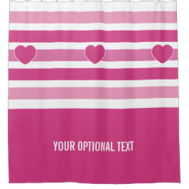ストライプなパターンカスタムなシャワー・カーテン シャワーカーテン