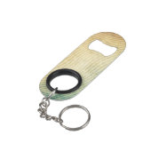 ストライプなパターン背景 キーホルダー栓抜き (裏面アングル)