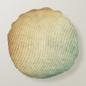 ストライプなパターン背景 ラウンドクッション (裏面)