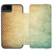 ストライプなパターン背景 INCIPIO iPhoneウォレットケース (フォリオ Open)