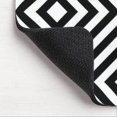 ストライプなパターン マウスパッド (コーナー)