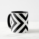 ストライプなパターン マグカップ (正面左)