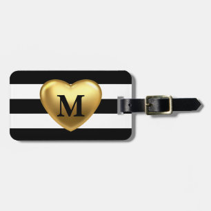 ストライプなパターン ラゲッジタグ