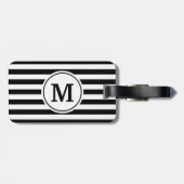 ストライプなパターン ラゲッジタグ (裏面横)