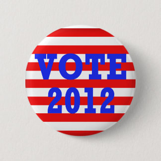 ストライプな投票2012年 缶バッジ