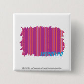 ストライプな紫色2を薄くして下さい 缶バッジ (正面)