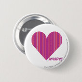 ストライプな紫色4を薄くして下さい 缶バッジ (正面&裏面)