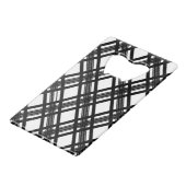 ストライプな質 クレジットカード栓抜き (裏面アングル)