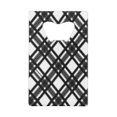 ストライプな質 クレジットカード栓抜き (裏面)