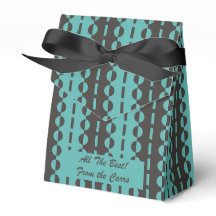 ストライプに円 - チャコールブルーアクアテント