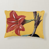 ストライプのなアマリリス アクセントクッション (裏面)