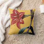 ストライプのなアマリリス クッション (ブランケット)