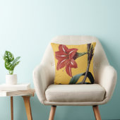 ストライプのなアマリリス クッション (椅子)