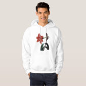 ストライプのなアマリリス パーカ (正面フル)