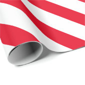 ストライプのなクラシックなキャンディ・ケーン ラッピングペーパー (ロールコーナー)