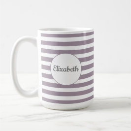 ストライプのな一流のマグ コーヒーマグカップ