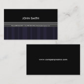 ストライプのな名刺 名刺 (正面/裏面)