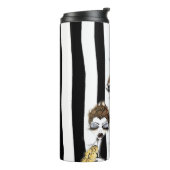 ストライプのな妖精旅行コップ タンブラー (回転左)