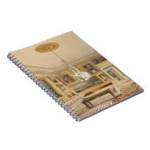 ストライプのな応接室、Apsleyの家1853年(prin ノートブック (右側)