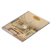 ストライプのな応接室、Apsleyの家1853年(prin ノートブック (左側)