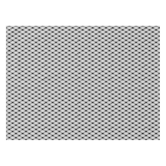 ストライプのな格子縞パターン テーブルクロス (正面(横))