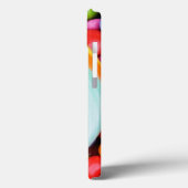 ストライプのな棒つきキャンデーおよび多彩のSmarties Case-Mate iPhoneケース (裏面 / 左)