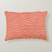 ストライプのな背景 アクセントクッション (正面)