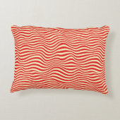 ストライプのな背景 アクセントクッション (裏面)