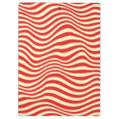 ストライプのな背景 クリップボード (裏面)