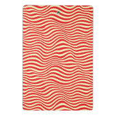 ストライプのな背景 ミニクリップボード (裏面)