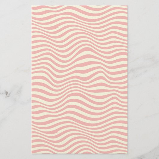 ストライプのな背景 便箋 (正面)