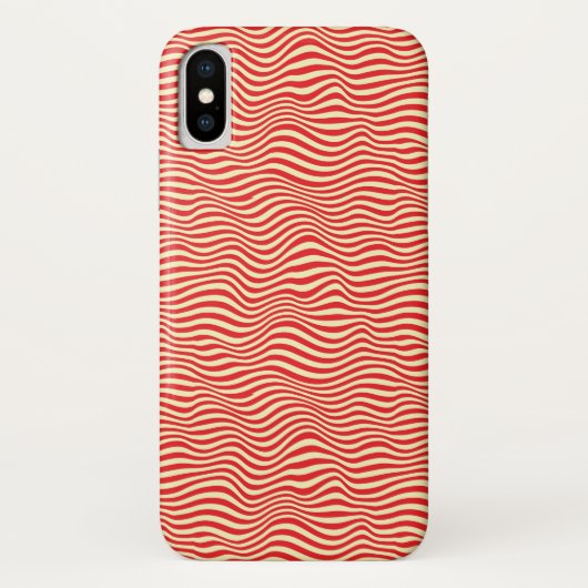 ストライプのな背景 Case-Mate iPhoneケース (裏面)