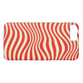 ストライプのな背景 Case-Mate iPhoneケース (裏面(横))