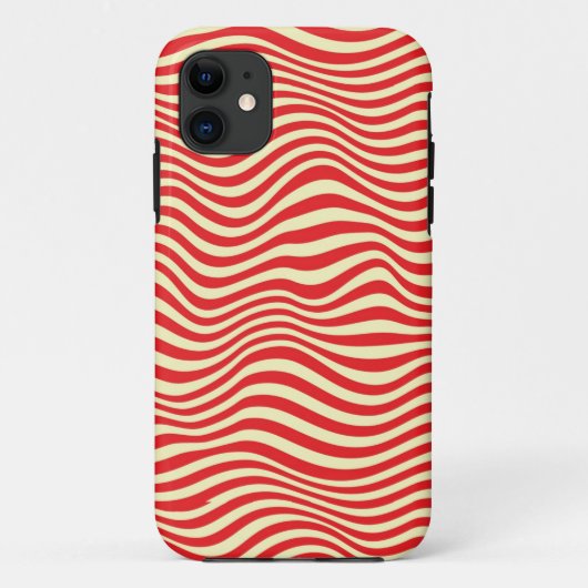 ストライプのな背景 Case-Mate iPhoneケース (裏面)