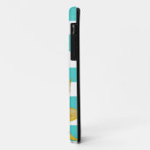 ストライプのな花の箱 Case-Mate iPhoneケース (裏面/左)