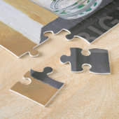 ストライプのな野生のりんご|の大きいファッションブック- ジグソーパズル (側面)